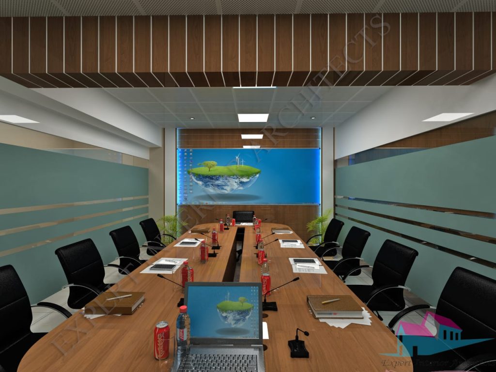 Conference room interior design for IT company